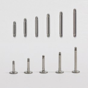 매드킨 [PP-001] 일자바/라블렛바/바두께1.2mm/써지컬스틸/NO알러지/피어싱바/피어싱부자재