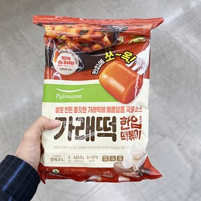 풀무원 풀무원 한입 쏙 가래떡 국물떡볶이 423.5g, 1개