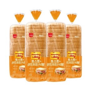 삼립 아침미소 토스트앤샌드위치768g, 768g, 4개