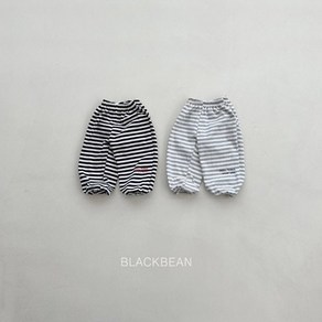 블랙빈 그레이트팬츠 S-XL 25여름 유아옷