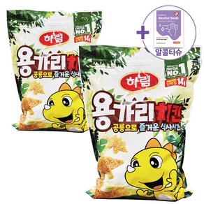 하림 코스트코 용가리치킨 1500G X 2 + 더메이런 알콜티슈, 2개, 1.5kg