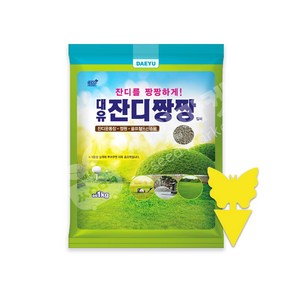 대유 잔디짱짱 1kg 잔디비료 정원 산소 골프장 관리 영양제, 1개