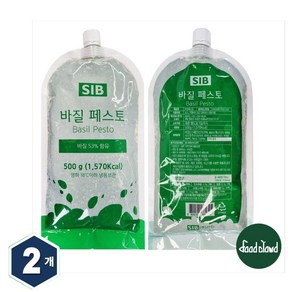 냉동 선인 바질페스토 500g / 아이스박스 기본제공, 1개