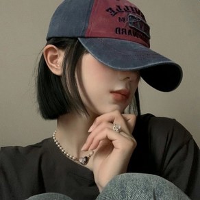 투니스 여성 레터링 야구모자