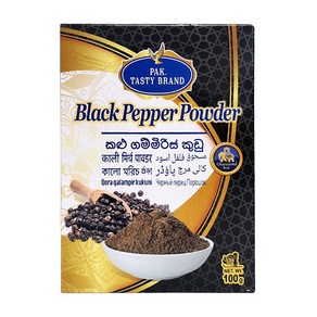 베트남 PAK.TASTY 후추가루 100g 향신료 / Black Peppe Powde 흑후추, 1개