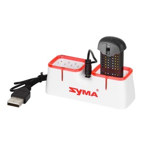 SYMA X22W 하이비 B1W 드론배터리 드론부품, 03. (X22) 2in1멀티충전기, 1개