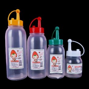 식당용 업소용 겨자 식초 소스 드레싱 통 용기 180ml 330ml 500ml 670ml, 1개