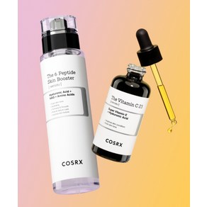 COSRX [SET] 더 6 펩타이드 스킨 부스터 세럼 150ml + 더 비타민씨 23 세럼 20ml, NONE, 1개