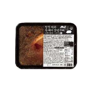 강강술래 청정제주 흑돼지 양념구이1kg *2팩, 1kg, 2개