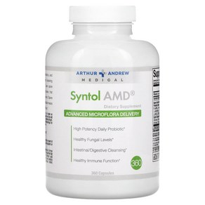 Athu Andew Medical Syntol AMD 향상된 장내 유익균 전달 기능 500mg 캡슐 360정, Athu Andew Medical Synto..., 1개