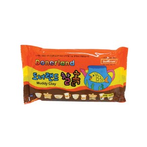 도너랜드 찰흙 500g, 단품, 1개