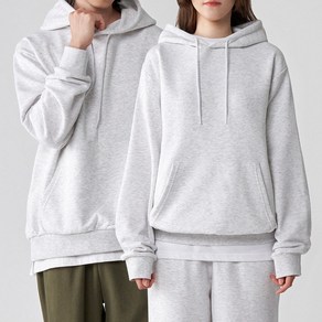 팀스핏 남녀공용 M~4XL 빅사이즈 쭈리 무지 후드티 스웻 티셔츠 7컬러