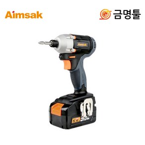 아임삭 AI618M3 충전임팩드라이버 18V 5.0AH AI618MO후속 3단속도조절, 1개