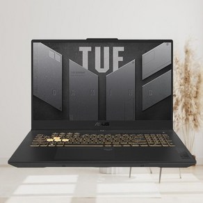 에이수스 2024 TUF 게이밍 F17 코어i7 인텔 13세대 지포스 RTX 4050, 메카 그레이, 512GB, 32GB, Fee DOS, FX707VU-HX107