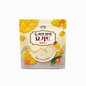 [자연원] 통과일 범벅 요거트 애플망고(냉동) 500g x 1팩, 1개