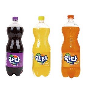 환타 파인1.5L+오렌지1.5L+포도1.5L 각2펫씩 총6펫, 6개, 1.5L