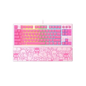 레이저코리아 ORNATA V3 TKL 오나타 V3 헬로키티 에디션 영문각인 텐키리스 게이밍 키보드, ORNATA V3 TKL Hello kitty, pink, 제조사축