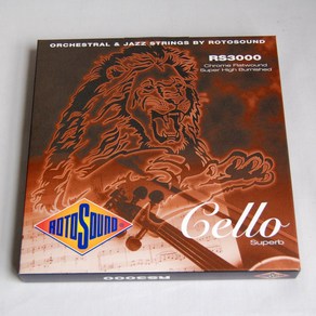 첼로스트링 로토사운드 영국제 첼로줄 ROTOSOUND RS3000, 1개