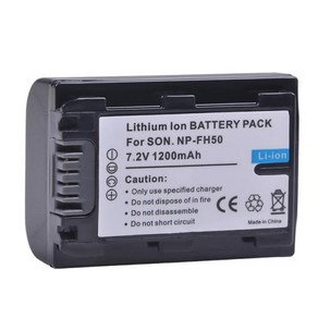 배터리호환 NPFH50 NPFH50 소니 NPFH30 NPFH40 NPFH50 NPFH70 NPFH100 및 DSCHX1 HX100V HX200 HX200V DSLRA230 A2