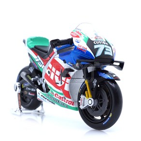 1:18 LCR Honda 2021 레이싱 혼다 오토바이 미니카 피규어, 18(레이싱혼다LCR)오토바이, 1개