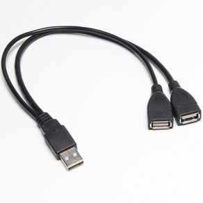 USB Y 케이블 USB 연장 케이블 USB 젠더