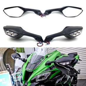 가와사키 닌자 ZX10R ZX-10R ZX 10R 2011-2015 2014 오토바이 백미러 LED 방향 지시등 신호