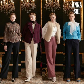 안나수이(ANNA SUI) 와이드 캐시미어 울 블렌딩 팬츠 1종