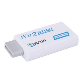 케이엘컴 Wii to HDMI 닌텐도 위 변환 컨버터 1080p 업스케일링