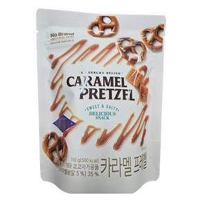 노브랜드 카라멜 프레첼, 5개, 110g