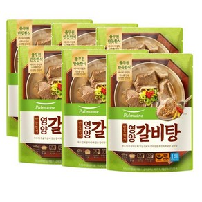 풀무원 반듯한식 영양갈비탕, 6개, 400g