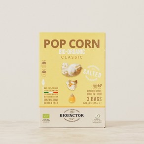 유기농 전자레인지용 팝콘옥수수, 3개, 90g