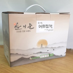 국내산 야생 머위 100% 진액 원액 부모님 선물용 100ml 50팩, 단품, 1개