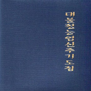 NSBK072830272 새책-스테이책터 [대불정능엄신주기도집 (수첩)] ---우리출판사-우리출판사 편집부 지음-불교 경전/법문-20201101 출, 대불정능엄신주기도집 (수첩)