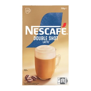 Nescafe 네스카페 더블샷 라떼 커피 10개입 Double Shot Latte, 1개, 150g