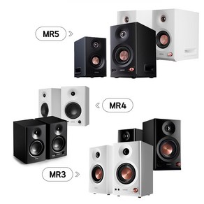 [CTK] 에디파이어 MR3/MR4 블루투스 스피커 스튜디오 오디오 Edifie MR3BT 돼지코포함, 블랙