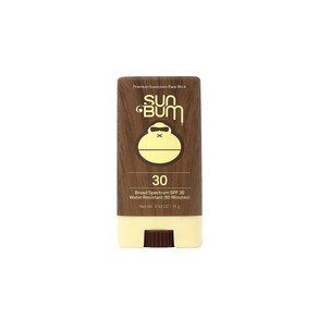 [Sun Bum] 선범 오리지널 SPF 30 자외선 차단제 페이스 스틱 15g, 1개