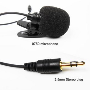 호환용 외부 마이크 자동차 블루투스 핸즈프리 키트 1.5 m 클립 온 골드 도금 3.5mm Aux MIC15S 4 세그먼트, 01 CHINA, 한개옵션1