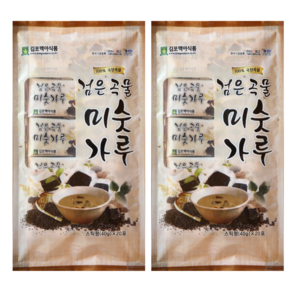 김포맥아식품 검은곡물 미숫가루 스틱형, 800g, 2개