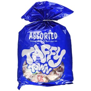 Taffy Town ~ Assoted Salt Wate Taffy ~ 1lb 태피타운 ~ 모듬소금엿 ~ 1lb, 1개, 453.59g