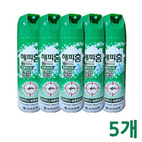 해피홈 에어로솔 수성 피톤치드향 500ml X 5개