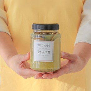 제주 청귤청 500g 저당 착즙 수제청 과일청 명절 선물 답례품, 1개, 500ml