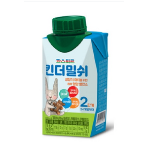 파스퇴르 킨더밀쉬 액상분유 2단계 200ml, 1개입, 12개