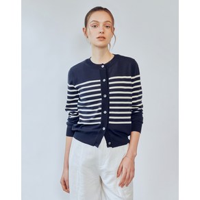 24SS [BEST]네이비 단가라 가디건 HSSW4BP21N2