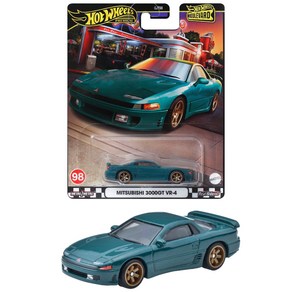 (Hot Wheels) 3000GT VR-4 3 HRT68 핫 휠 부르바드 미쓰비시 놀이기구 장난감 미니카, 1개