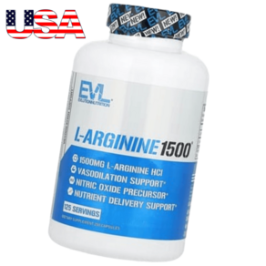 EVL 뉴트리션 l알지닌 심혈관계 효능 1500mg 250정