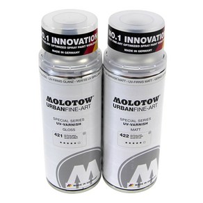 [모로토] UV바니쉬 스프레이 400ml (종류선택) - 스프레이페인트 바니쉬 모로토우 MOLOTOW