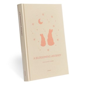 인디고 처음부모 임신 다이어리 (태교 육아 일기 산모수첩) 초음파앨범 선물 꾸미기 사진 정리 보관 성장 주수 기록 노트, 크림옐로우, 크림 옐로우