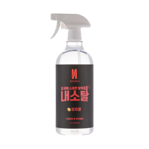 99.99%강력탈취 !1L 섬유탈취제 내소탈, 1개, 1L