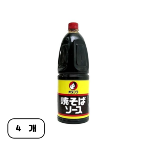 오타후쿠 야끼소바 소스 업소용, 2.2kg, 4개