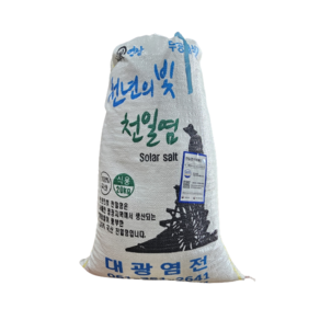 천년의 빛 천일염 20kg 생산년도 2023년, 1개